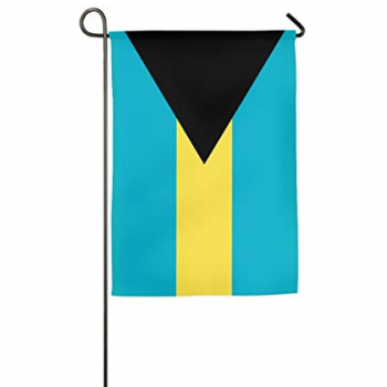 bandeira nacional de jardim decorativo de poliéster bahamas