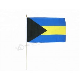 Werbegeschenke Werbung Bahamas Hand Flaggen