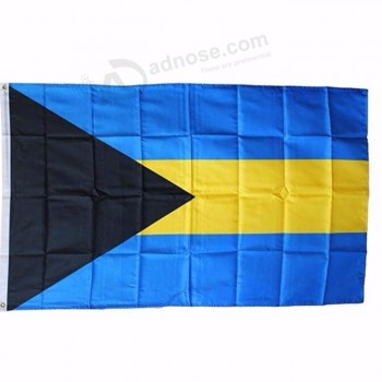 kundengebundene Polyester Bahamas-Landesflagge mit bestem Preis