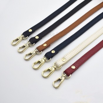 Wholesale custom personalised luggage strapssingle-shoulder DIY handcrafted bag accessories genuine leather Bag straps
