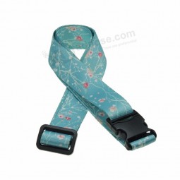 Wholesale customized good price travel bags luggage straps personalised luggage straps