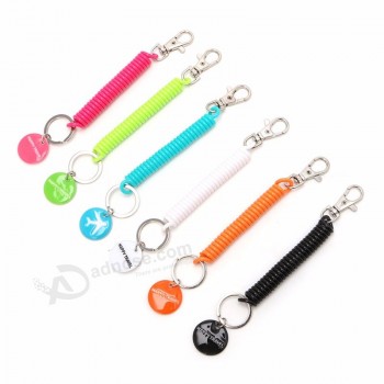 travel accessory Key chain anti lost wallet phone strap Key ring holder strap wallet passport Bag anti-theft rope solid