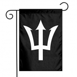 украшение двора барбадос национальный флаг - двухсторонний барбадос садовый флаг