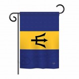 bandera decorativa del jardín de barbados yarda de poliéster banderas de barbados