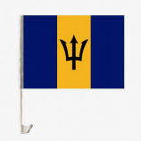 양면 폴리 에스터 바베이도스 국기