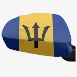 Custom Car Side Mirror Barbados Flag For Match