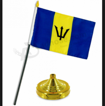 Barbados table flag office decoration Barbados desk flag