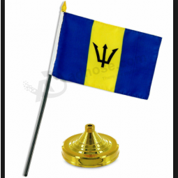 bandeira de mesa barbados decoração do escritório bandeira de mesa barbados