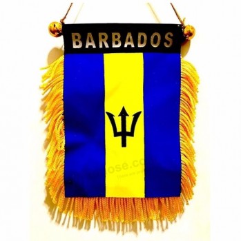 mini bandiera bandiera barbados bandiera gagliardetti barbados