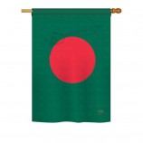 世界の国籍の印象のバングラデシュの国旗装飾的な垂直28 