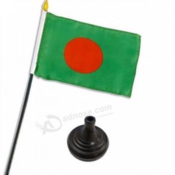 bandiera da tavolo colori brillanti poliestere bangladesh garanzia di qualità