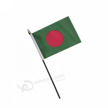 Sport events cheap small Bangladesh hand waving flag