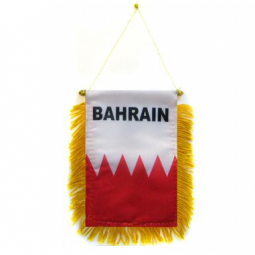 decotive Bahrain National Wimpel Flagge zum Aufhängen