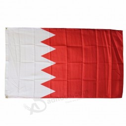 Bandeira nacional de bahrain do poliéster da impressão digital grande de 3x5ft