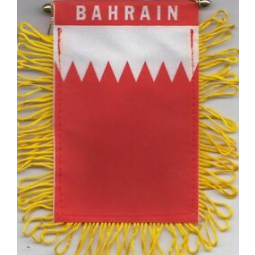 Venda quente bahrain borla bandeira galhardete bandeira