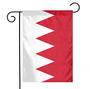 Nationaler Landgarten Flagge Bahrain Haus Banner