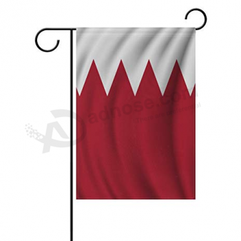 dekorative Bahrain-Gartenmarkierungsfahne Polyester-Bahrain-Yardmarkierungsfahnen