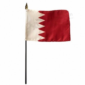 Custom Cheering Small Bahrain hand country flag Factory