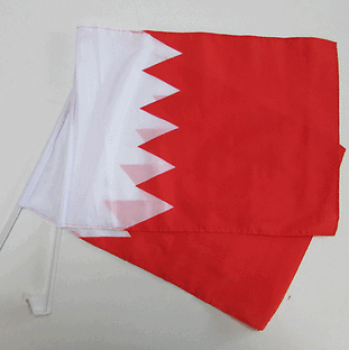 Country Bahrain car window clip flag factory