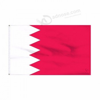 Desfile al por mayor 3x5 bandera de Bahrein, decoración celebración bandera de Bahrein