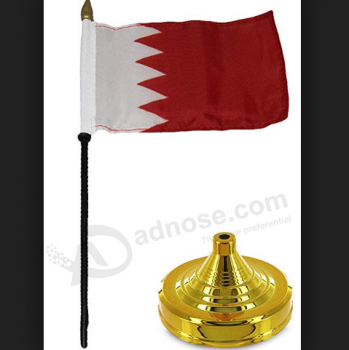 Bahrain national table flag Bahrain country desk flag