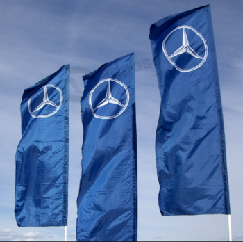 Outdoor Flying Benz Rectangle Banner for Advertising