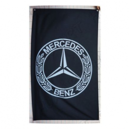 hochwertige gestrickte polyester benz banner benz logo banner