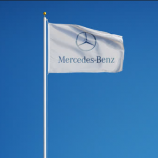 Wind fliegen maßgeschneiderte Benz Flaggen Benz Zeichen