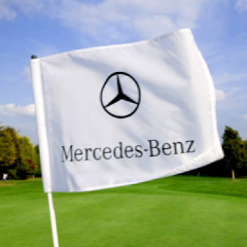 benutzerdefinierte Größe Benz Racing Banner Benz Polyester Flagge