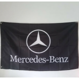 Benz Motors Logo Flag 3 'X 5' Открытый Benz Авто Баннер