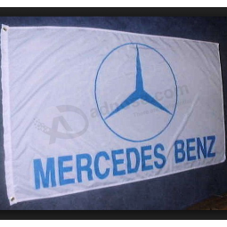 schwarze Benz Flagge Benz Racing Car Banner 3x5ft Polyester Flagge