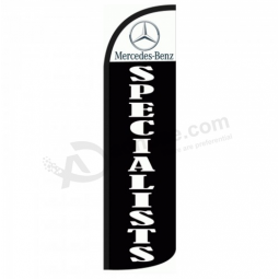 doppelseitige benz werbung feder zeichen benz banner flagge
