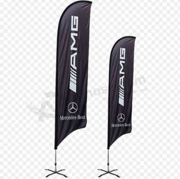 promozione benz flying flags pubblicità personalizzata banner piuma di benz