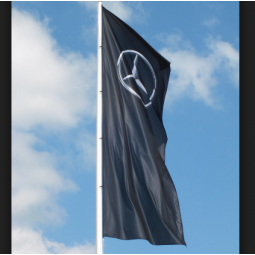 Heißer verkauf benz banner benz pole flag polyester banner
