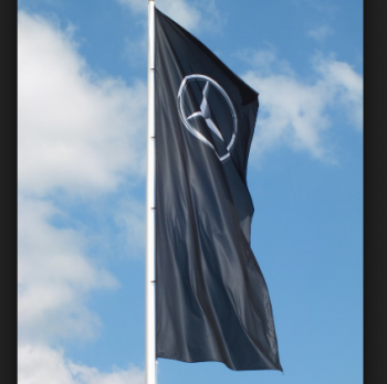 Heißer verkauf benz banner benz pole flag polyester banner