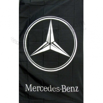 custom printing benz pole banner for advertising