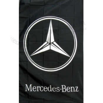 custom printing benz pole banner voor reclame