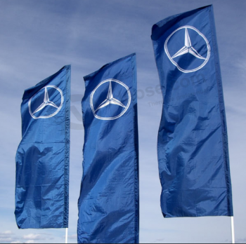 publicidade comercial bandeira de vibração benz benz swooper banner