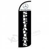 Promo Benz Segel Flagge Benz Swooper Flaggen benutzerdefinierte