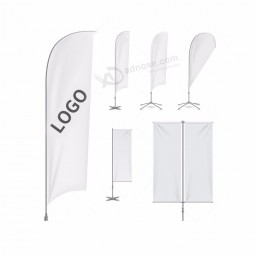 promotion flying flag, beach teardrop banner