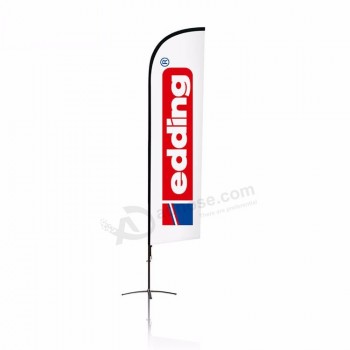 Fiberglass flag pole material outdoor publicity beach flag