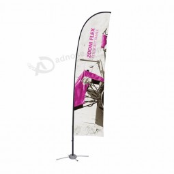 Flying style advertising feather flag signs wholesale