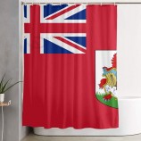 bermuda flagge hause duschvorhang wasserdicht bad duschvorhang qualität polyester dekor duschvorhang 60 
