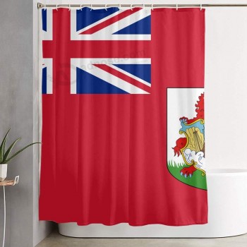 Bermuda Flag Home Shower Curtain Waterproof Bathroom Shower Curtain Quality Polyester Decor Shower Curtain 60