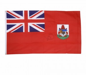 bandera personalizada de alta calidad 3x5ft bandera de bermudas