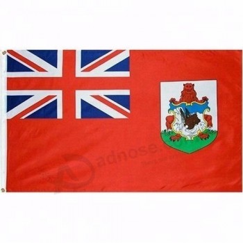 3 * 5 футов оптовая фабрика прямых производителей Все страны Бермудские острова флаг