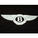 bentley premium logo flag 3' x 5' indoor outdoor automotive banner