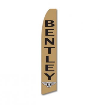 bandera de publicidad bentley marrón de alta calidad personalizada al por mayor (solo bandera)