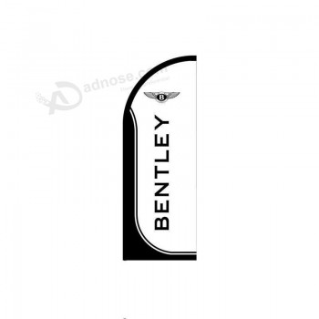 Bentley Feather Flag, bandera de signo de banner de negocios de publicidad exterior