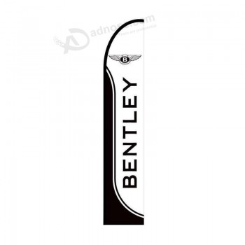 Bentley Feather Flag Banner, Außenwerbung Display Zeichen 11.5ft Flagge nur